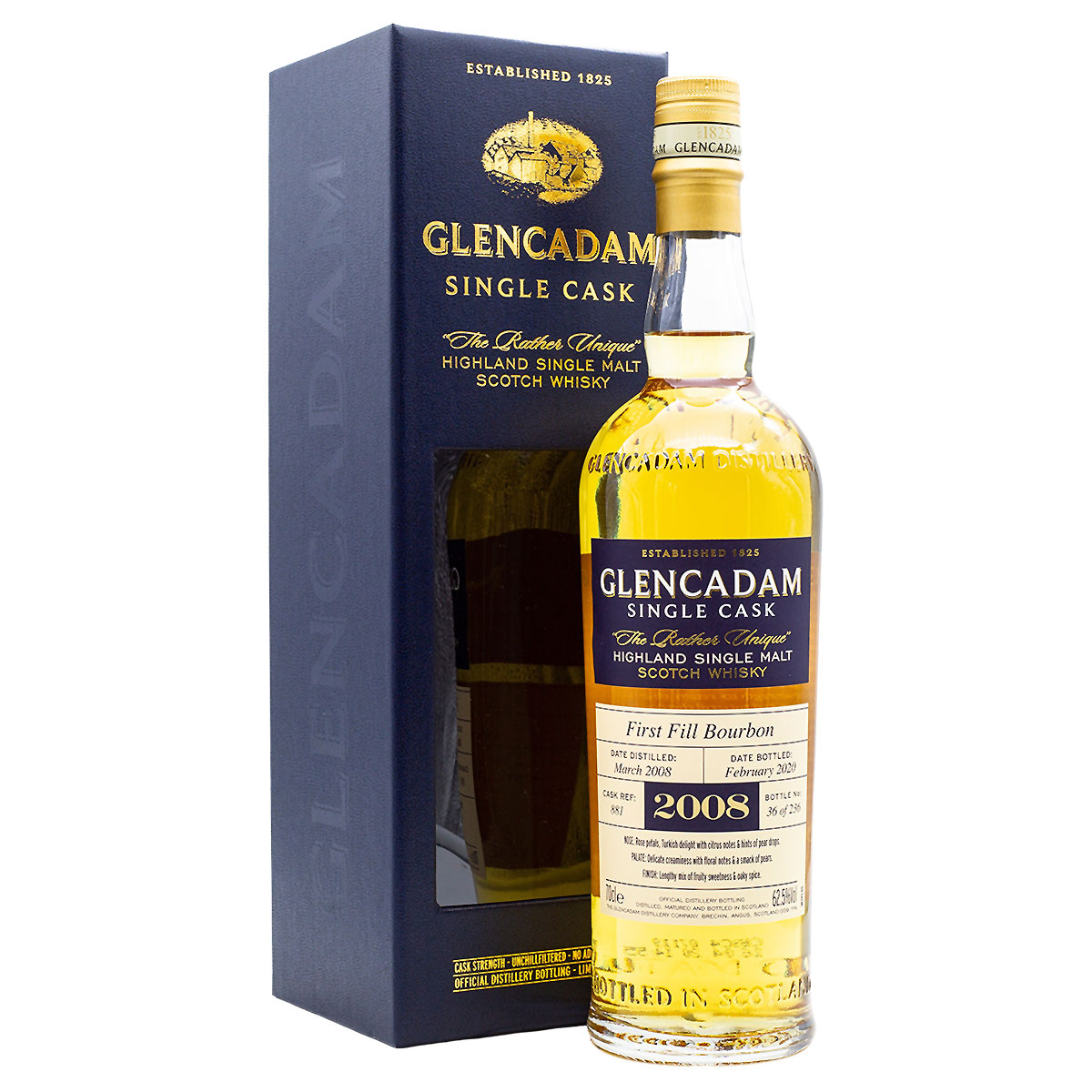 Glencadam 11 Years Cask 881: Im Bourbonfass gereifter Single Malt Whisky