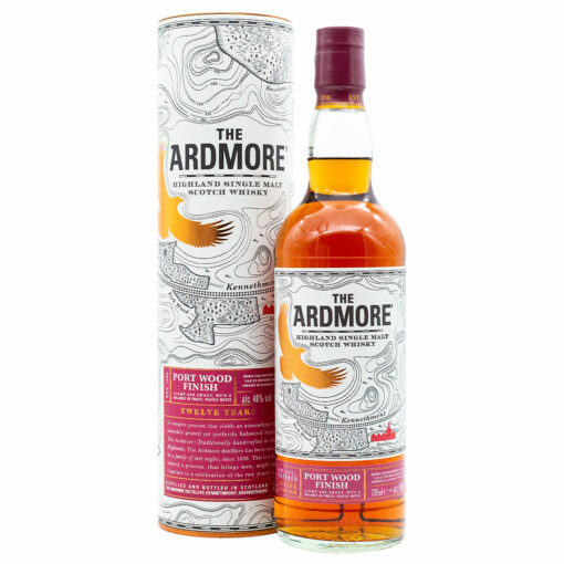 Ardmore 12 Years Port Wood Finish: In Port Casks veredelter Whisky