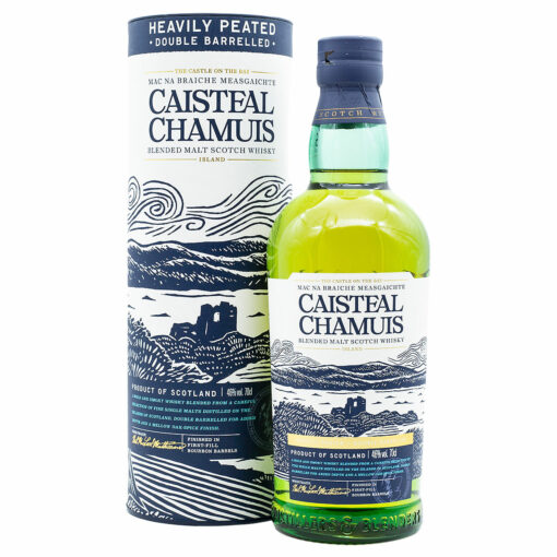 Schottischer Blended Whisky: Caisteal Chamus Heavily Peated