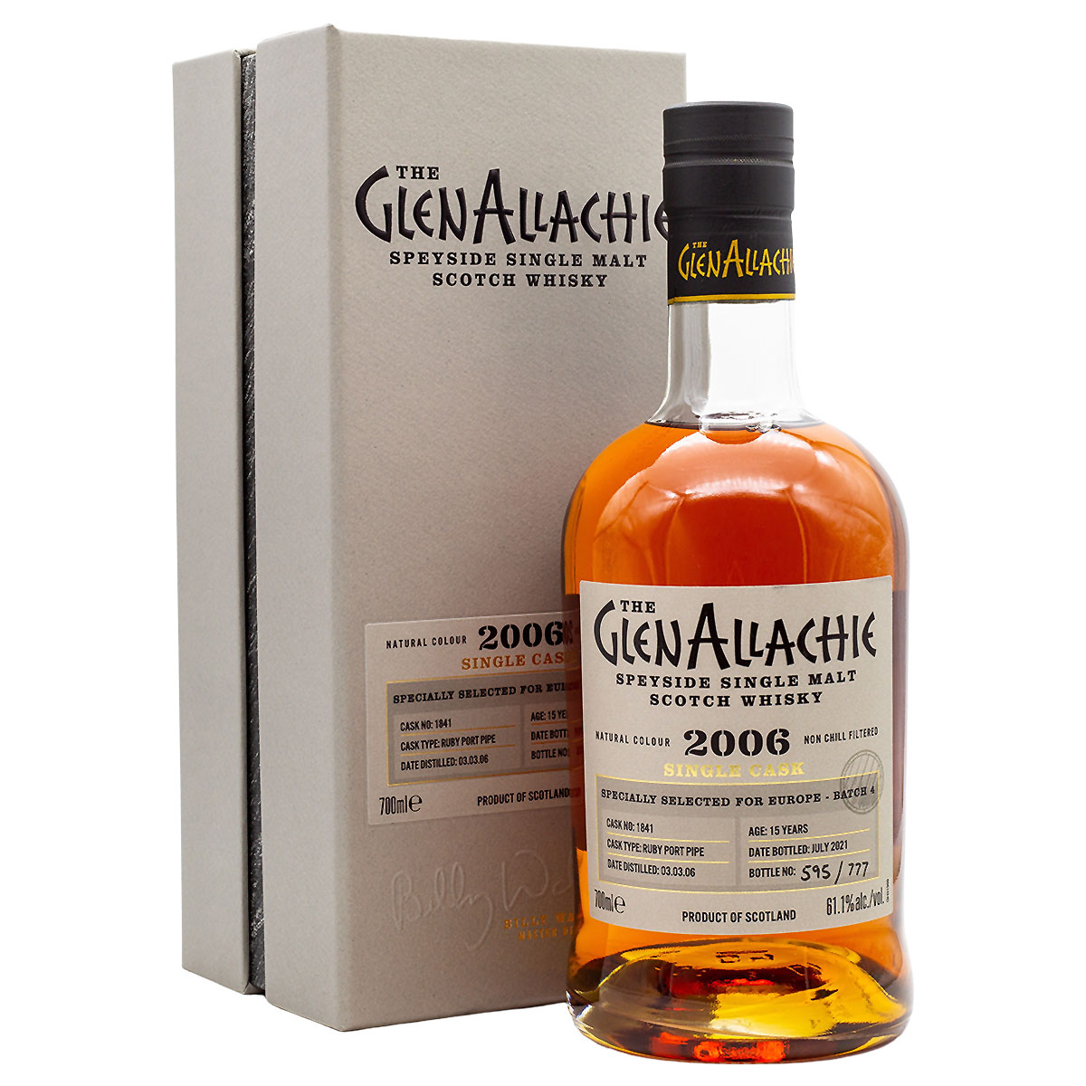 Whisky aus der Speyside: Glenallachie 15 Years Cask 1841