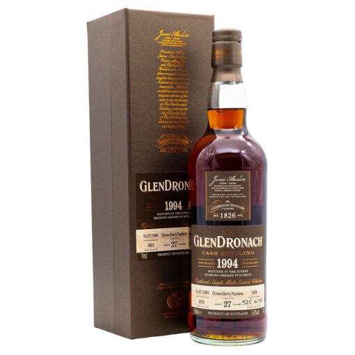 Glendronach 27 Years Cask 7469: Single Cask Whisky