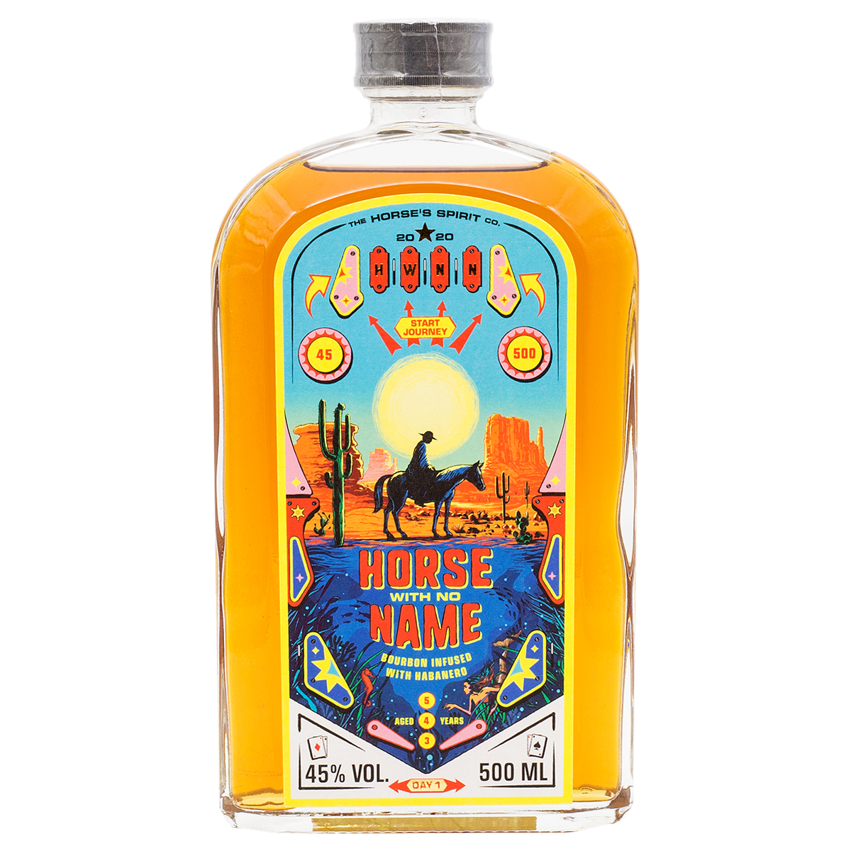 Bourbon Whiskey trifft auf Habanerso: Horse with no name 4 Years