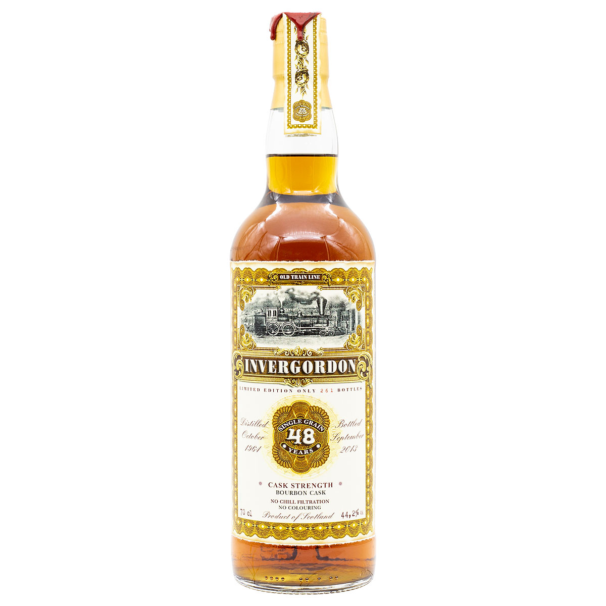 Whisky aus der Old Train Line Serie: Jack Wiebers Invergordon 48 Years Cask HL 10031