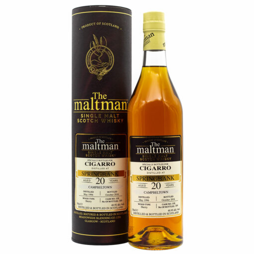 Maltman Springbank 20 Years Cask 108: Seltener Whisky