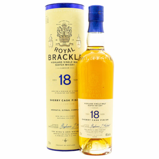 Im Sherryfass veredelter Whisky: Royal Brackla 18 Years Sherry Cask Finish