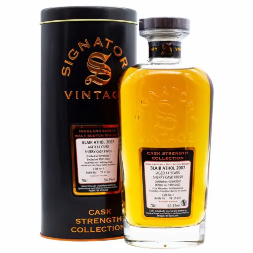 Signatory Vintage Blair Athol 14 Years Cask 1 • CaptainScotch.de