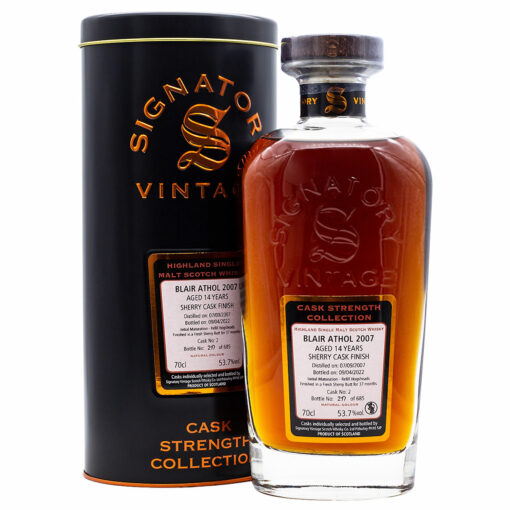 Signatory Vintage Blair Athol 14 Years Cask 2: : Whisky aus der Cask Strength Collection