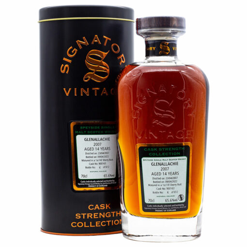 Signatory Vintage Glenallachie 14 Years Cask 900163: Whisky aus der Cask Strength Collection