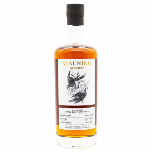 Whisky mit Maple Syrup Cask Finish: Stauning 2017/2021 Cask 995
