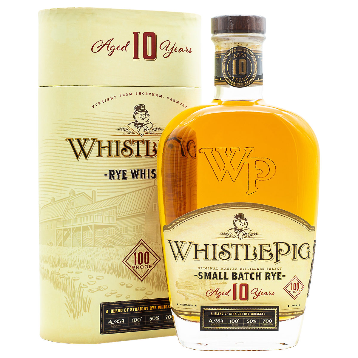 WhistlePig 10 Years: Small Batch Rye Whiskey