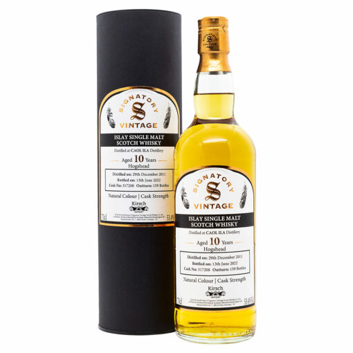 Signatory Vintage Caol Ila 10 Years Cask 317208: Islay Single Cask Whisky