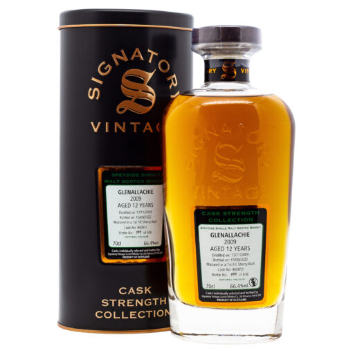 Signatory Vintage Glenallachie 12 Years Cask 900851: Whisky aus der Cask Strength Collection