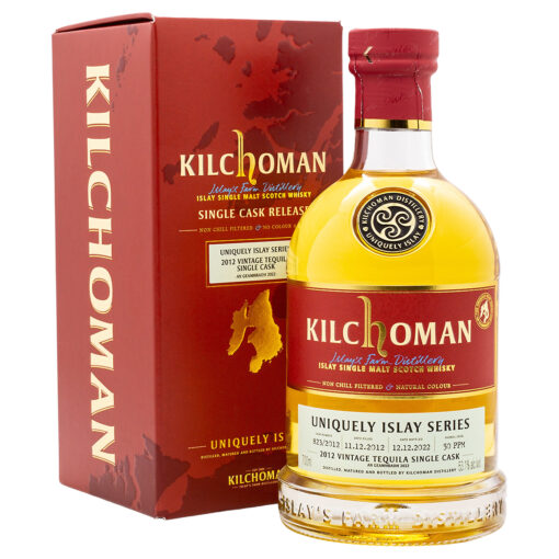 Kilchoman An Geamhradh Cask 823/2012 Unique Islay 2022: Whisky mit Tequila Finish