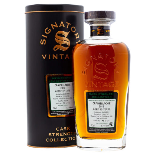 Signatory Vintage Craigellachie 10 Years Cask 900694: Single Cask Whisky