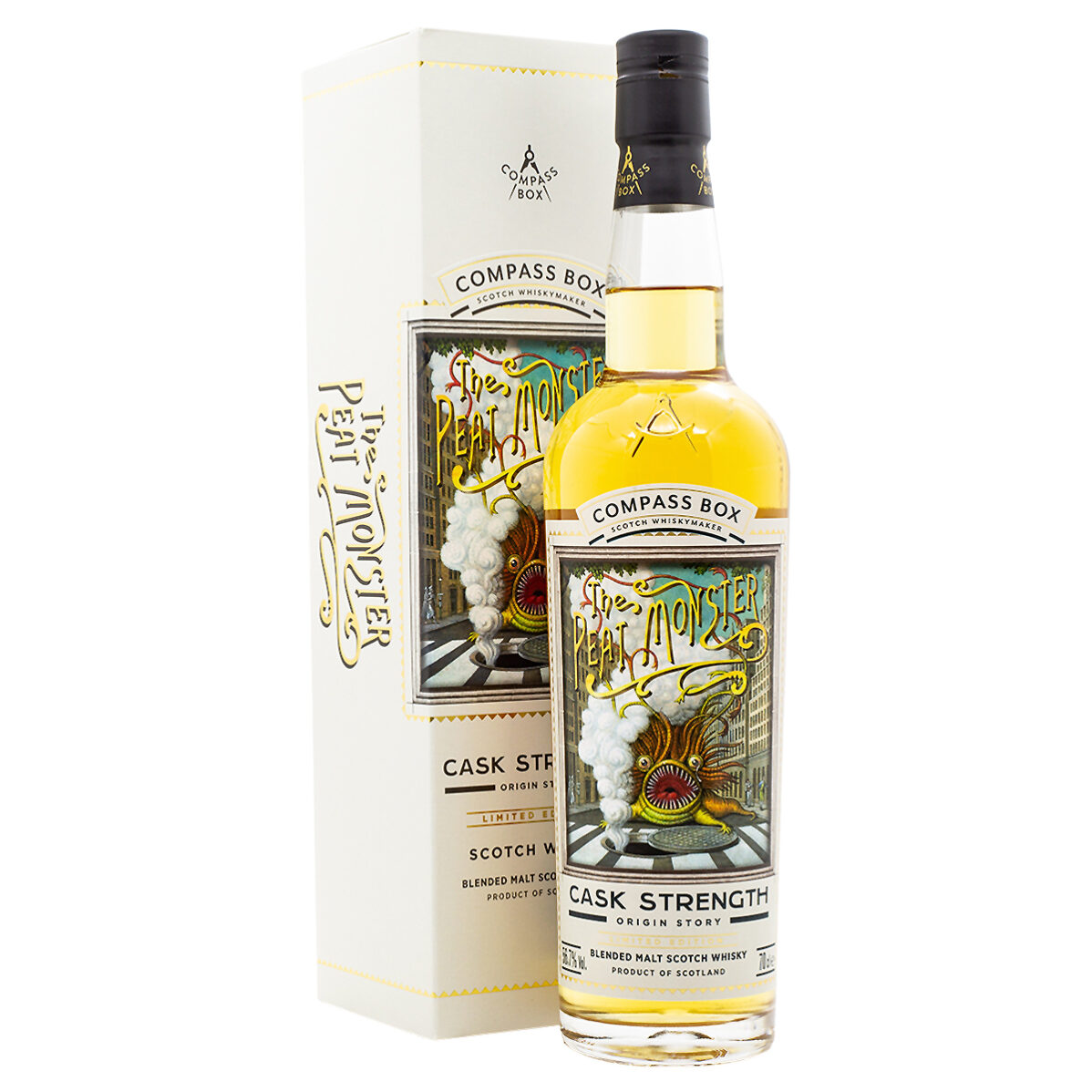 Compass Box Peat Monster Cask Strength Origin Story • CaptainScotch.de