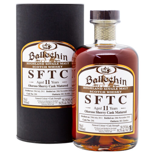 Ballechin 10 Years Straight from the Cask 266: Single Cask Whisky
