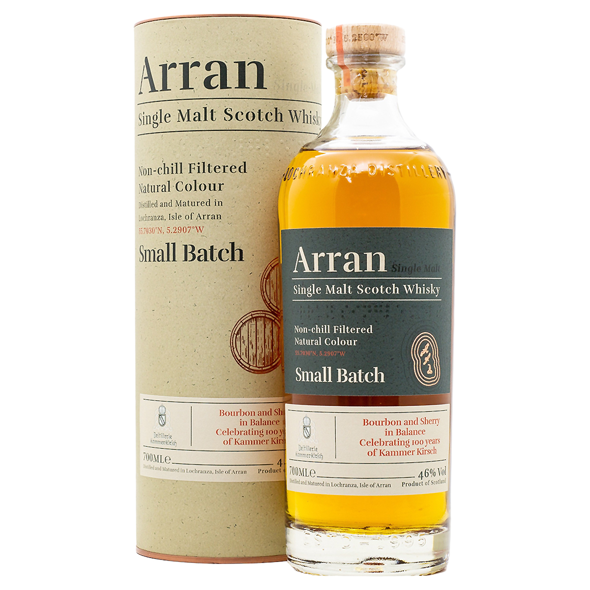 Arran Small Batch 100 Years of Kammer Kirsch Germany Exclusive •